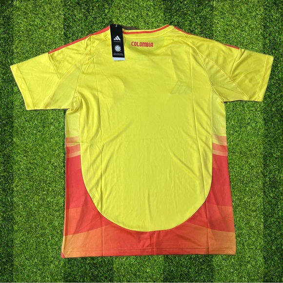 Adidas Colombia Yellow Home Jersey 2024 - Picture 2 of 2